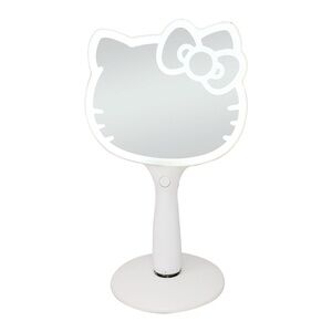 Impressions Hello Kitty Led Handheld Makeup Mirror With Standing Base